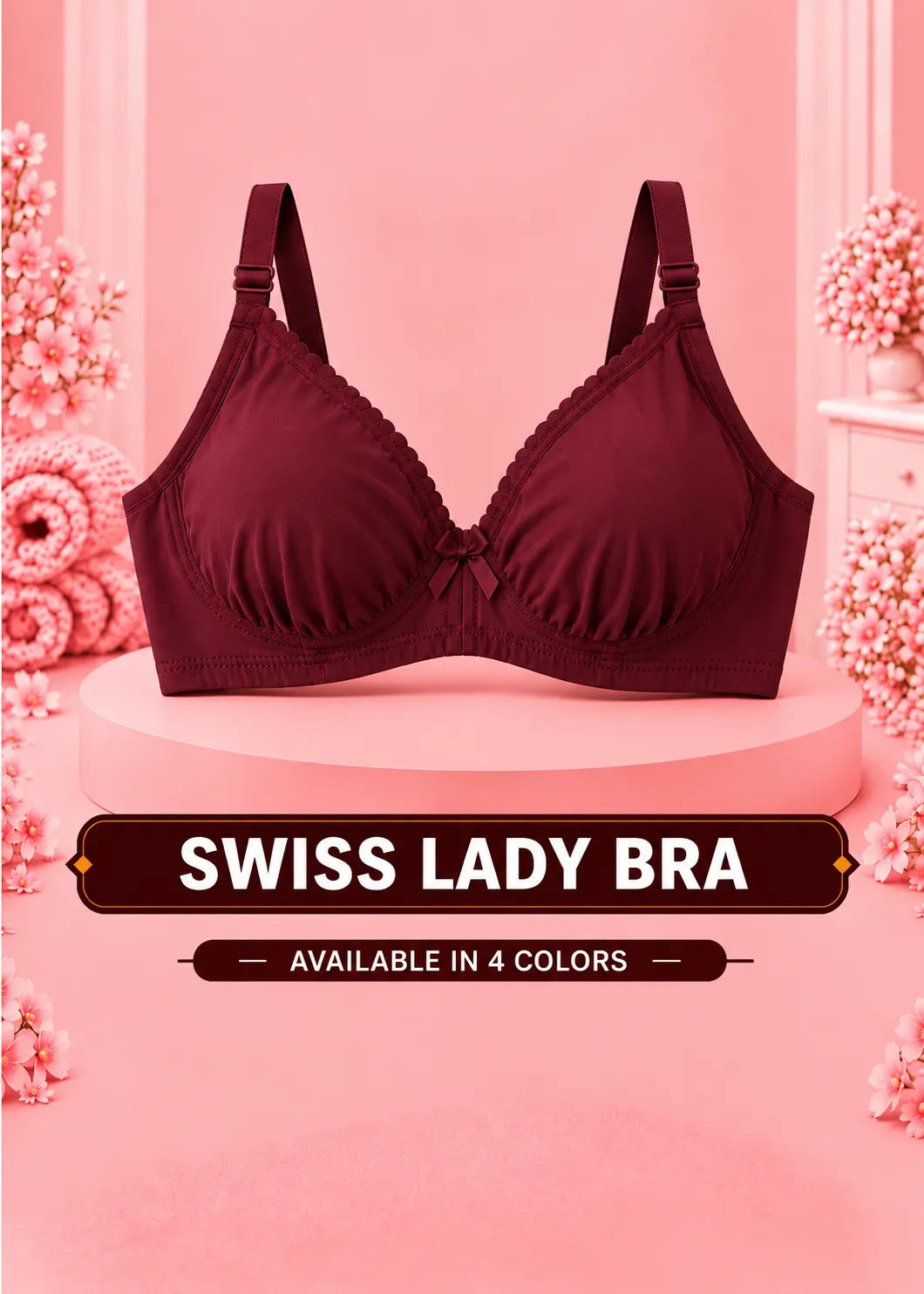 Swiss Lady Bra  Full Coverage Cotton Comfort