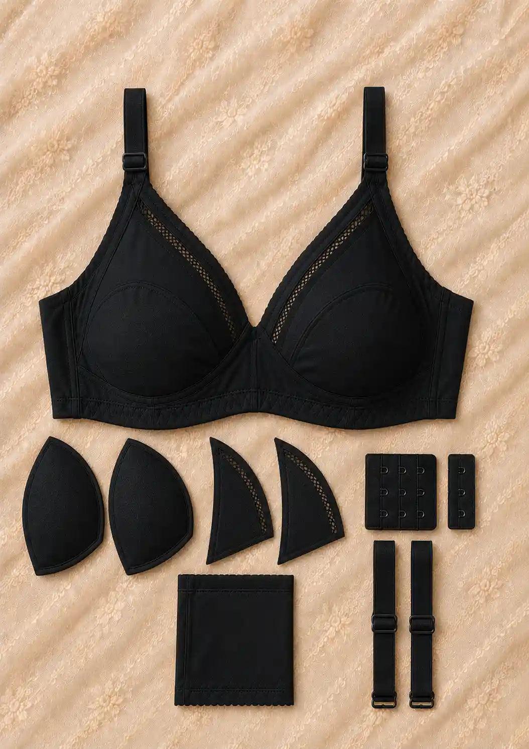 Summer Queen Soft Cotton Bra  Everyday Comfort with Elegant Style