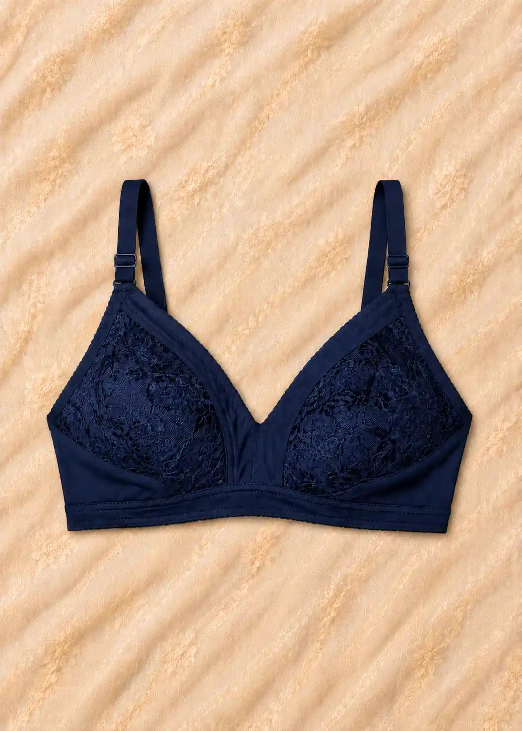 Half Net Comfort Bra Soft Support for Everyday Confidence