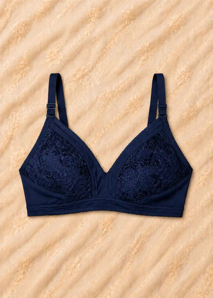 Half Net Comfort Bra Soft Support for Everyday Confidence