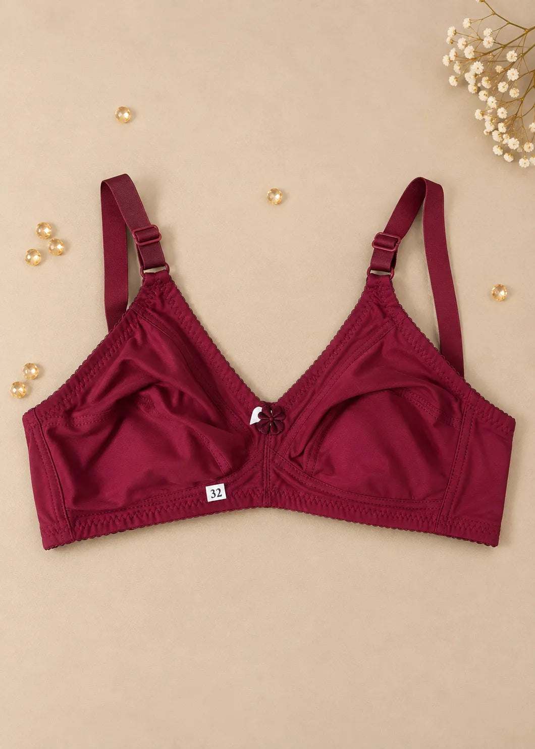 China Malai Jersey Non Padded Bra
