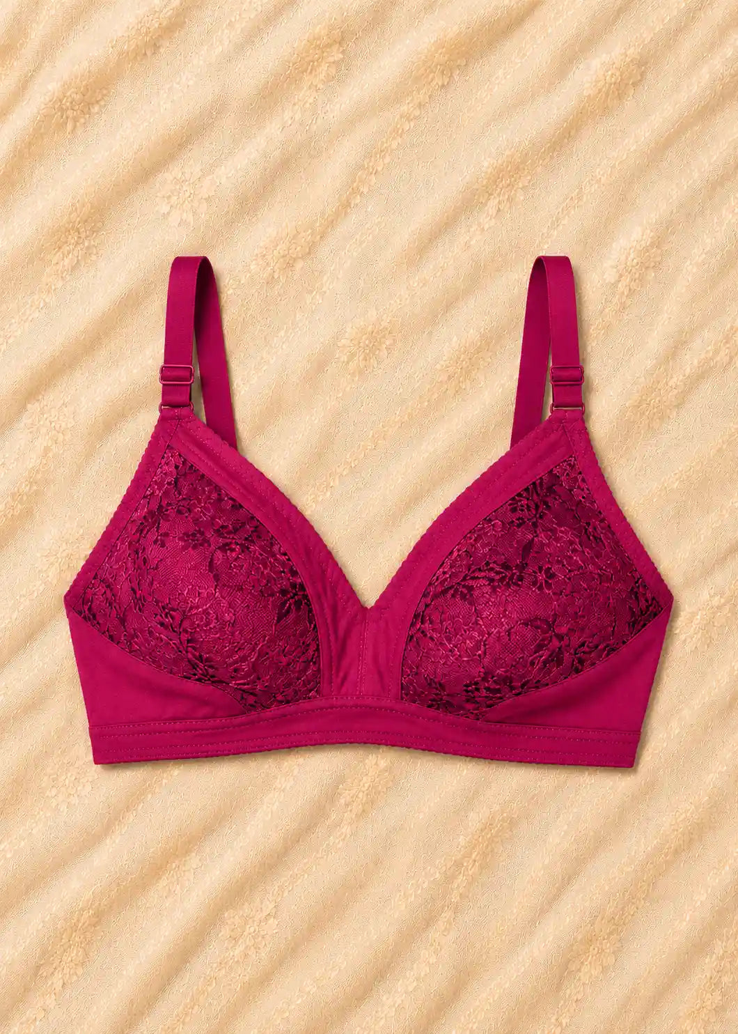 Half Net Comfort Bra Soft Support for Everyday Confidence