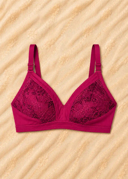 Half Net Comfort Bra Soft Support for Everyday Confidence