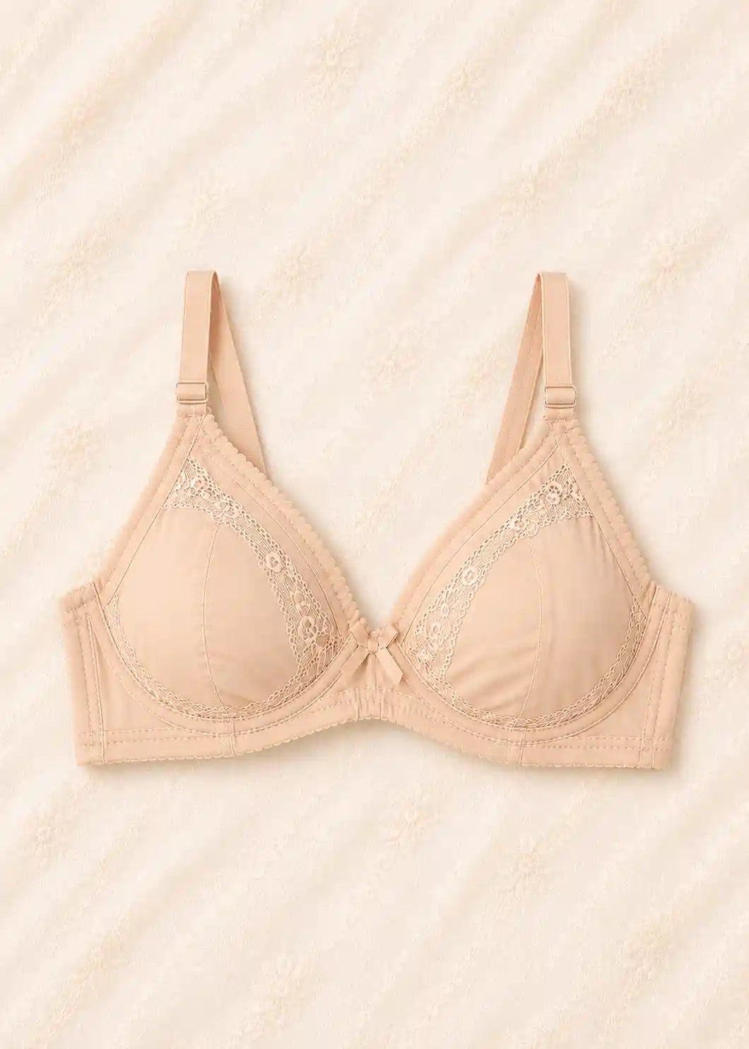 China Embroidered Full Coverage Comfort Bra for Women