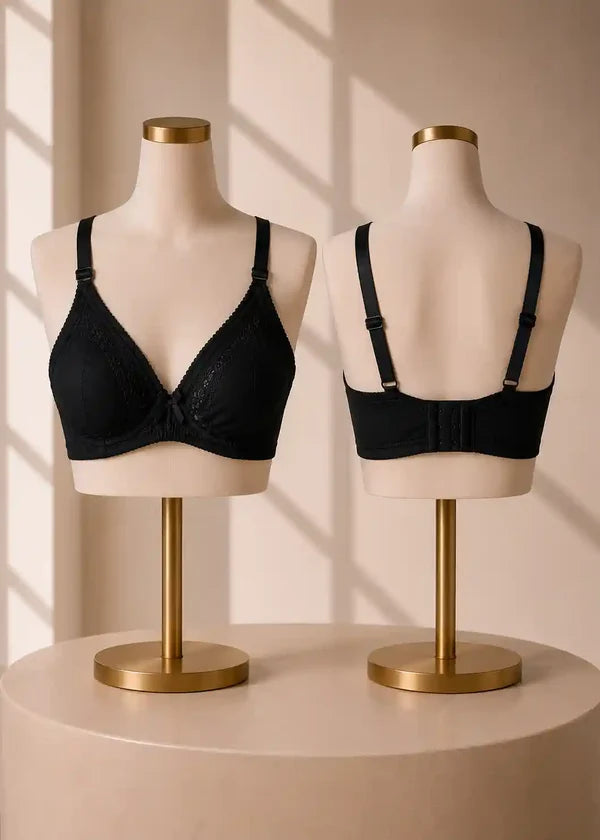 Premium Embroidered Full Coverage Bra Pack of 4