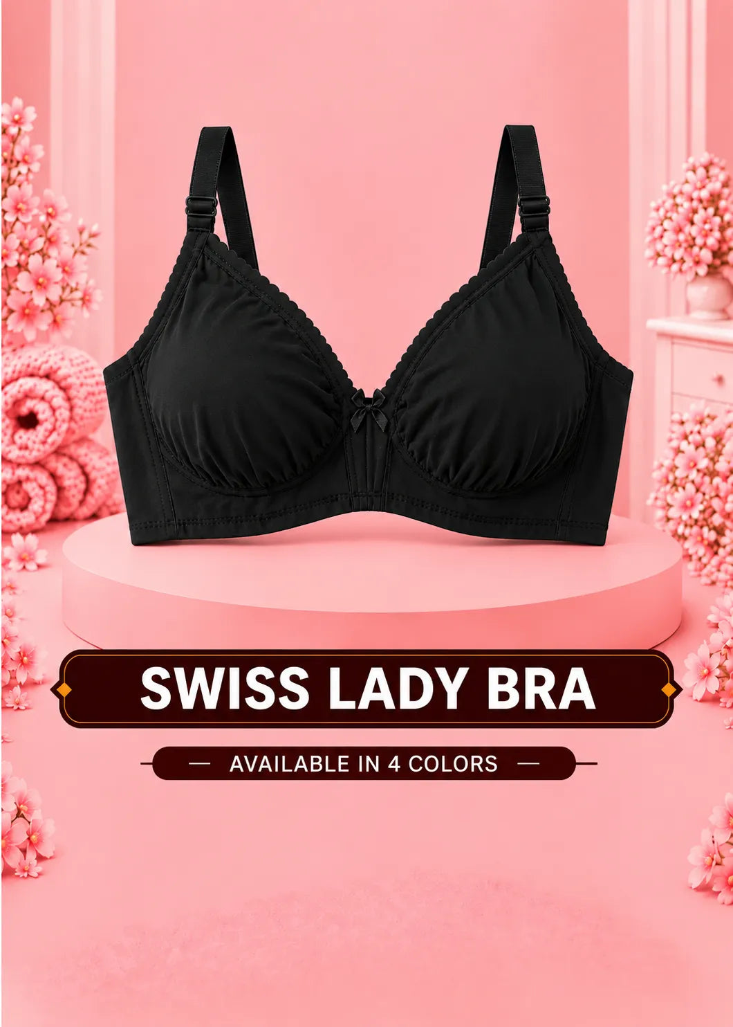 Swiss Lady Bra  Full Coverage Cotton Comfort