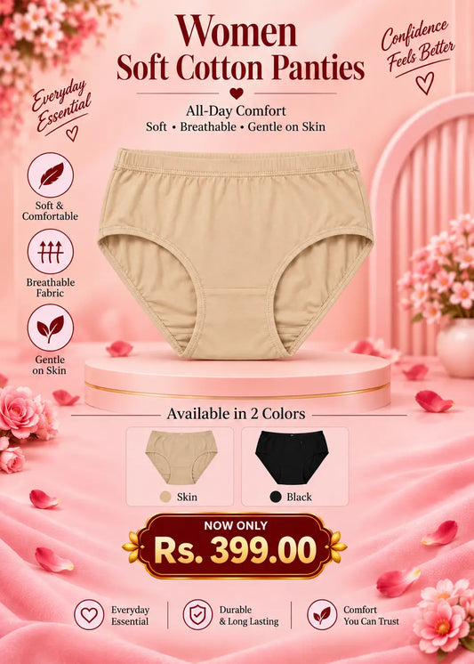Women Soft Cotton Panties