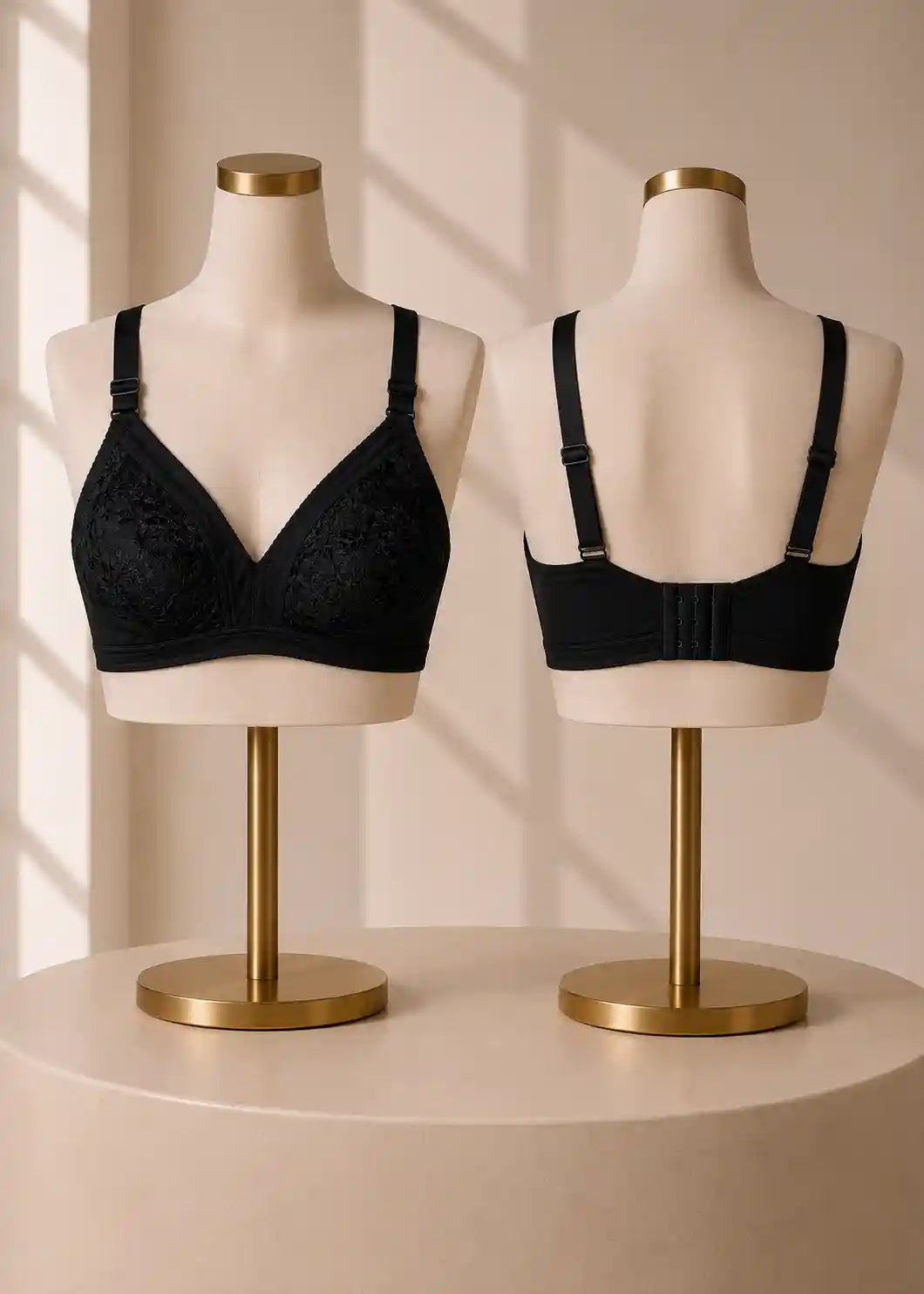 Half Net Comfort Bra Soft Support for Everyday Confidence