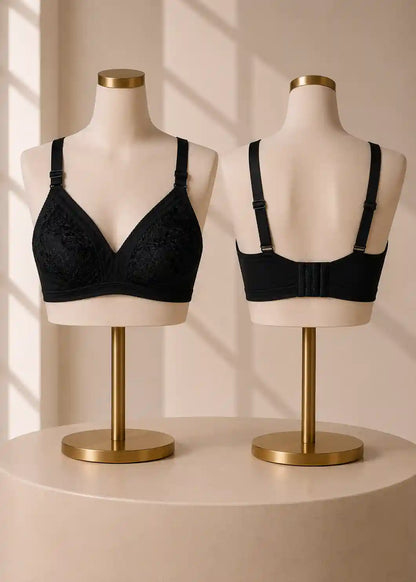 Half Net Comfort Bra Soft Support for Everyday Confidence