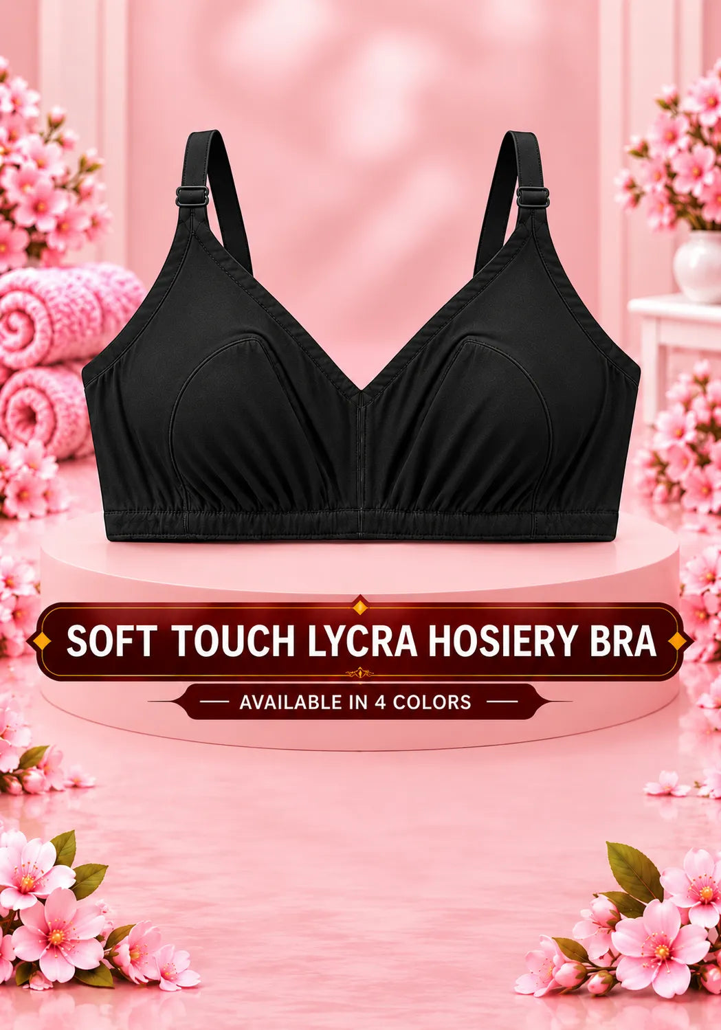 Soft Touch Lycra Hosiery Bra