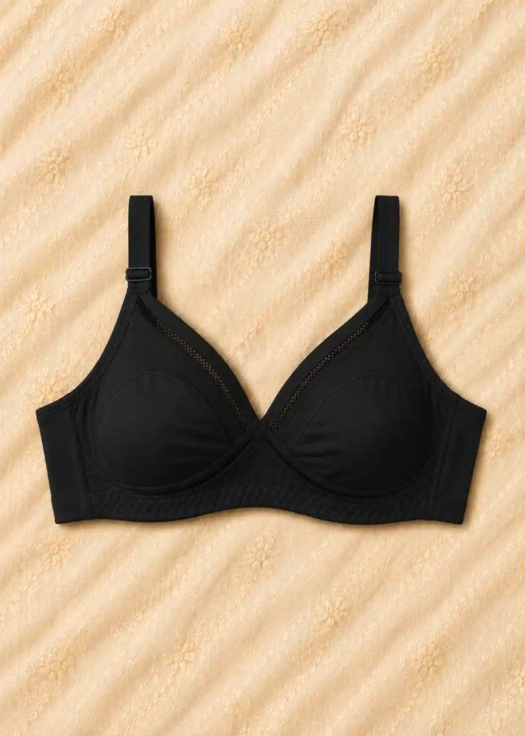 Summer Queen Soft Cotton Bra  Everyday Comfort with Elegant Style
