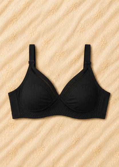 Summer Queen Soft Cotton Bra  Everyday Comfort with Elegant Style