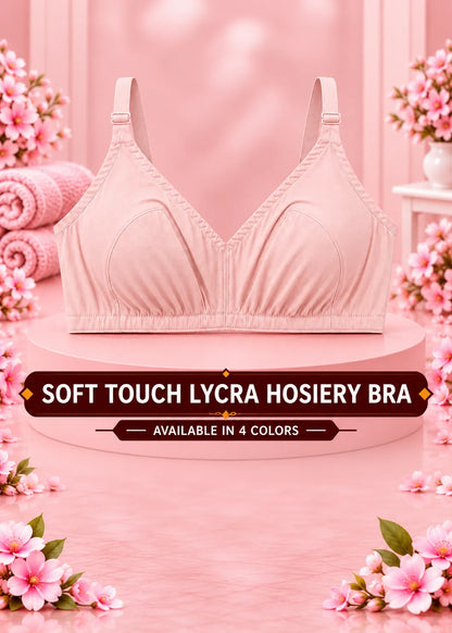 Soft Touch Lycra Hosiery Bra