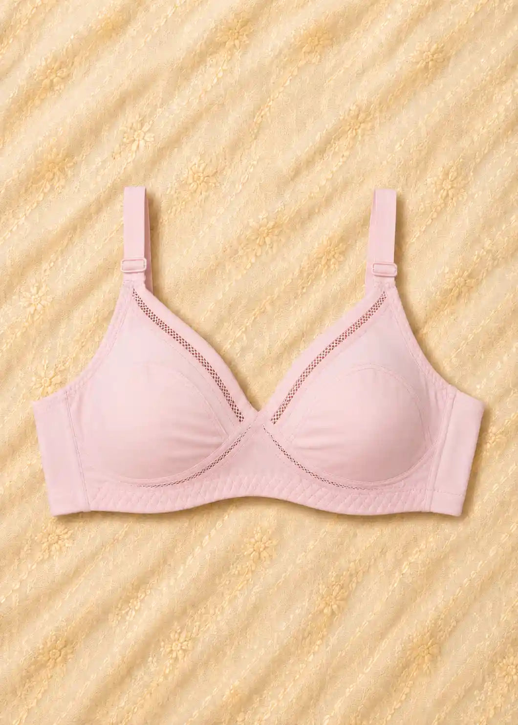 Summer Queen Soft Cotton Bra  Everyday Comfort with Elegant Style