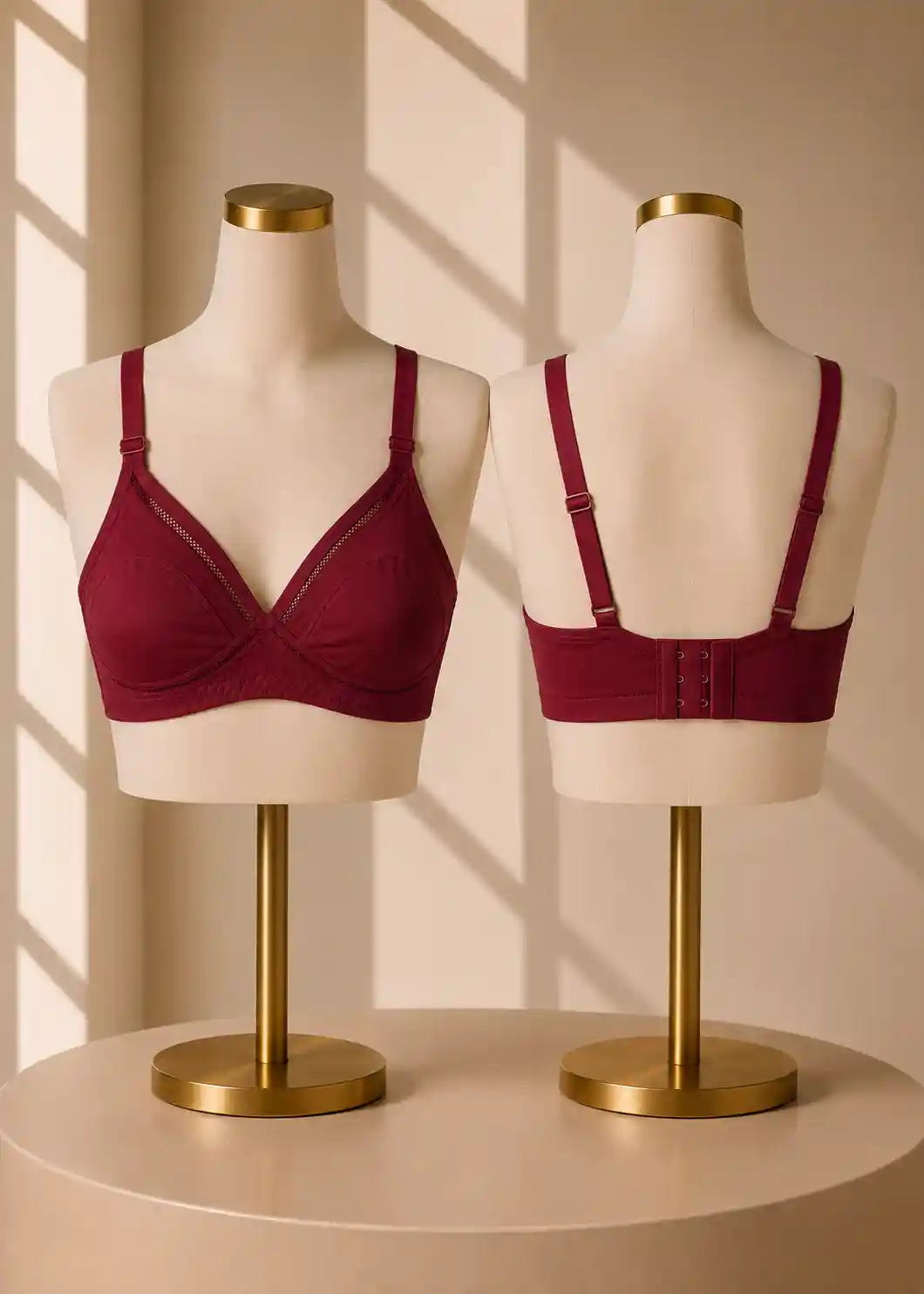 Summer Queen Soft Cotton Bra  Everyday Comfort with Elegant Style