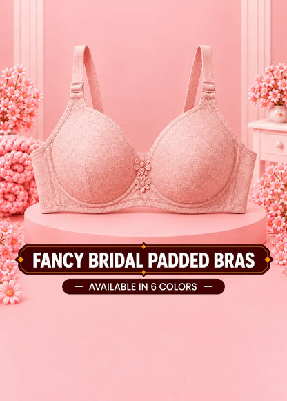 Fancy Bridal Padded Bras