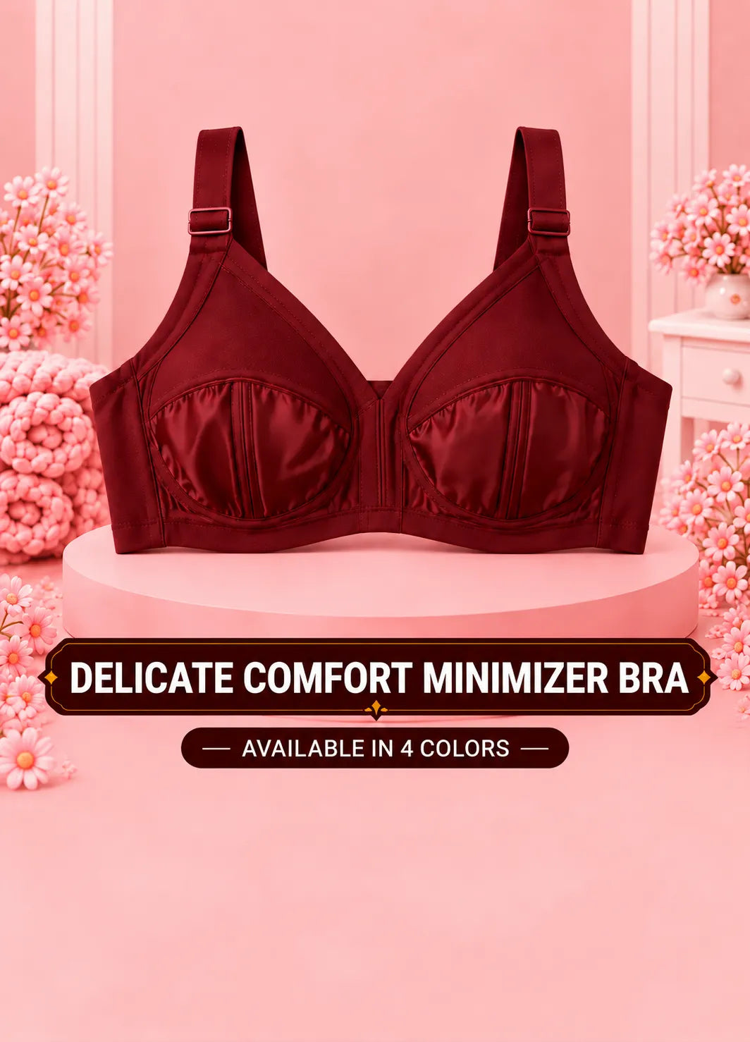 Delicate Comfort Minimizer Bra