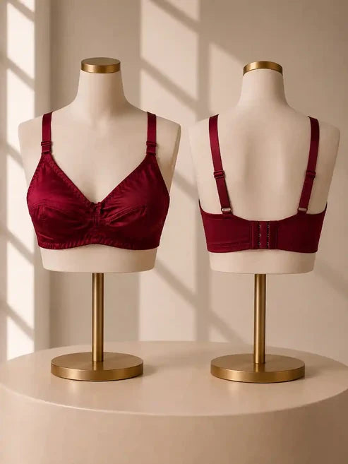 Jully Bra Pack of 2 | Soft, Comfortable & Full Support Everyday Bra for Women
