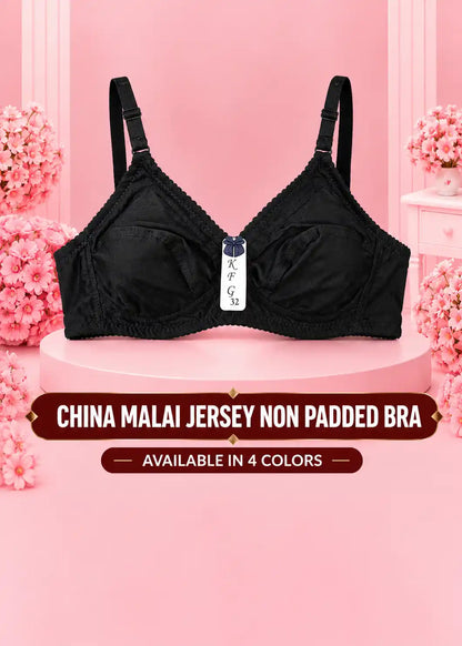 China Malai Jersey Non Padded Bra