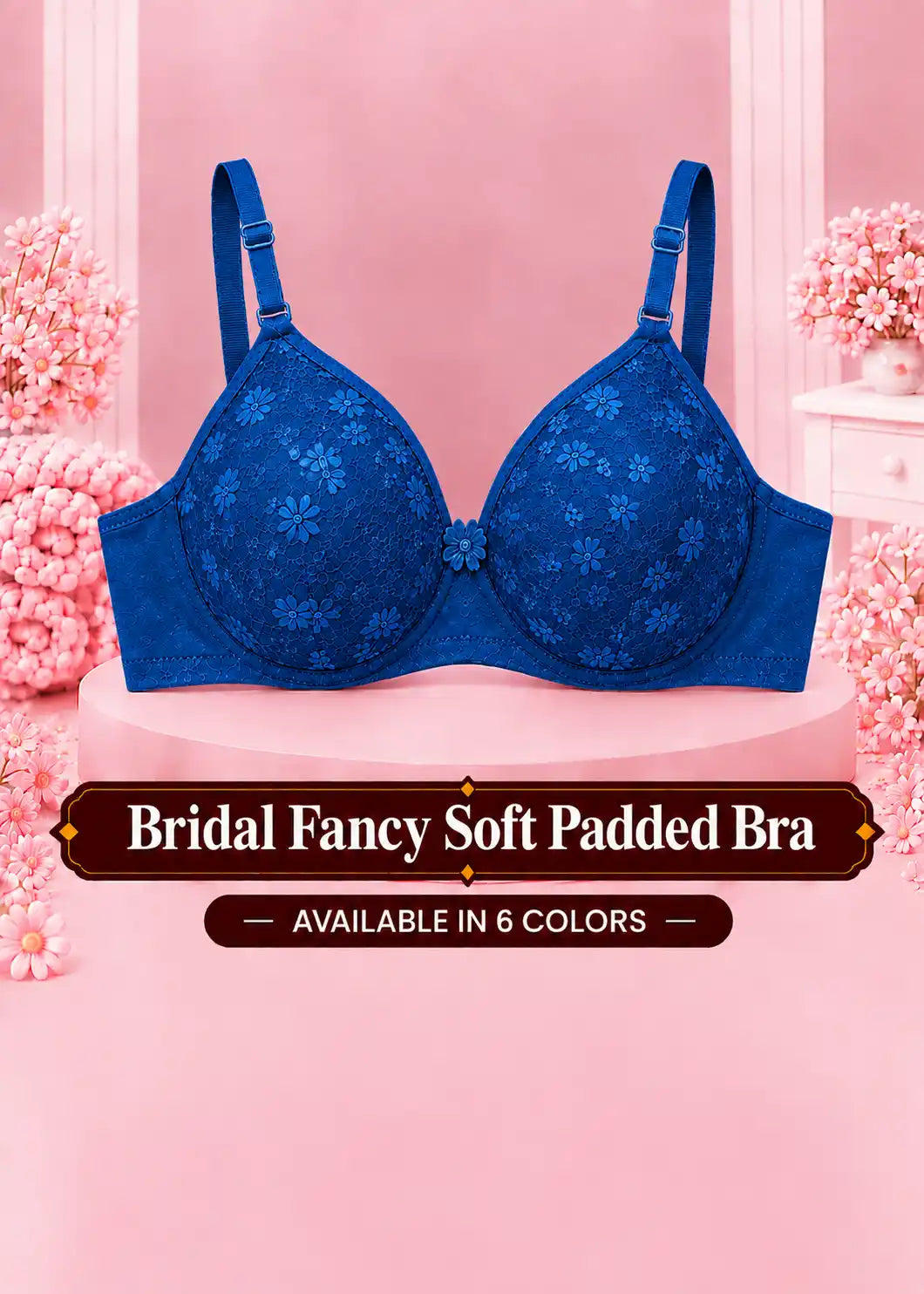 Bridal Fancy Soft Padded Bra