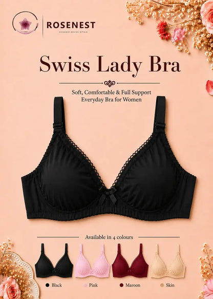 Swiss Lady Bra  Full Coverage Cotton Comfort