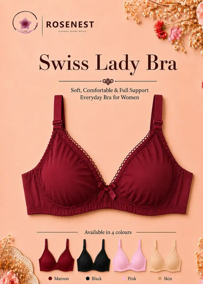 Swiss Lady Bra  Full Coverage Cotton Comfort