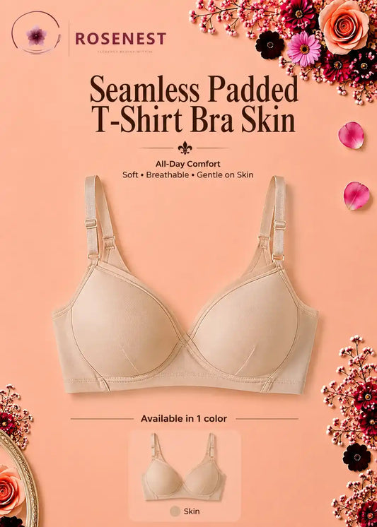 Seamless Padded T-Shirt Bra Skin