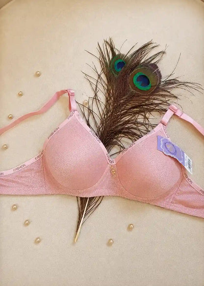 Fancy Jersey Push Up Bra / Padded