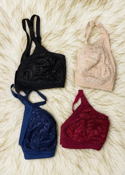 Full Net Comfort Bra Pack of 4