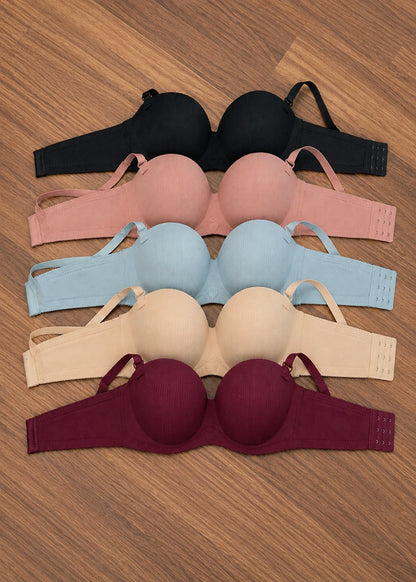 Ribbed Padded Bra