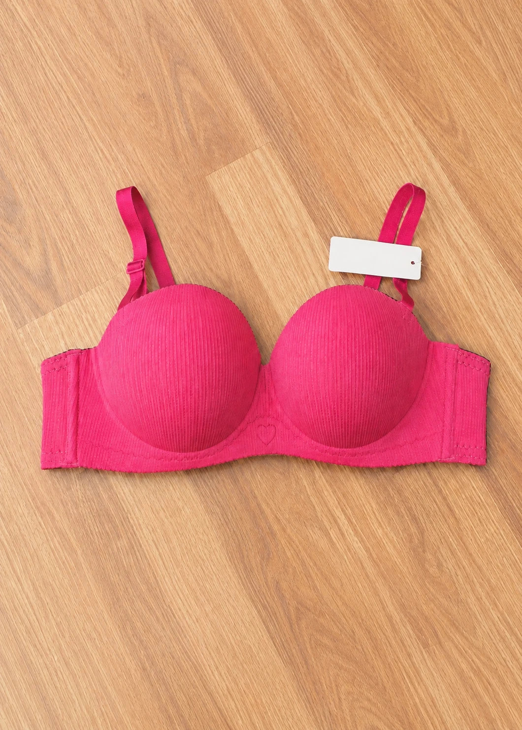 Ribbed Padded Bra