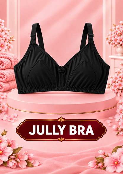 Jully Bra  Soft, Comfortable & Full Support Everyday Bra for Women