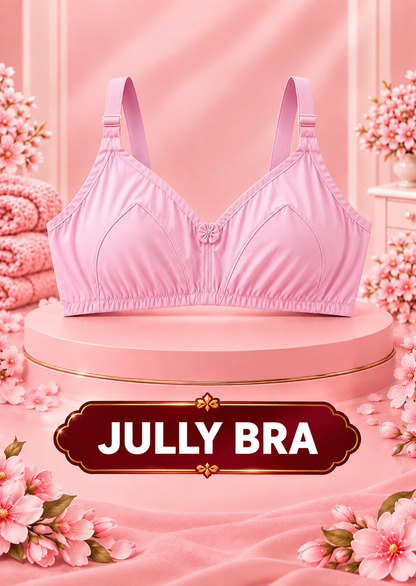 Jully Bra  Soft, Comfortable & Full Support Everyday Bra for Women