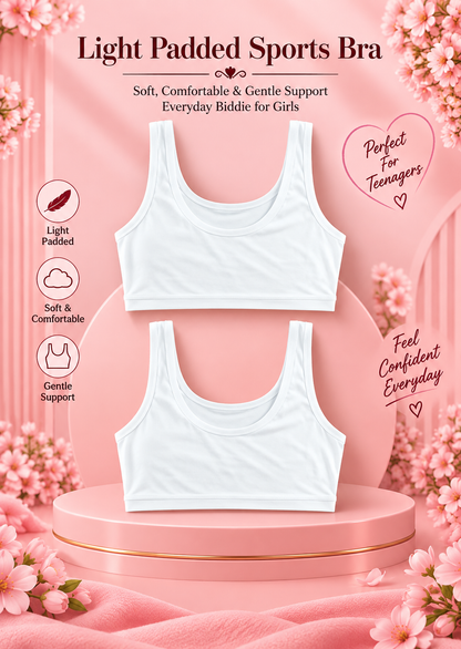 Light Padded Sports Bra Teenager