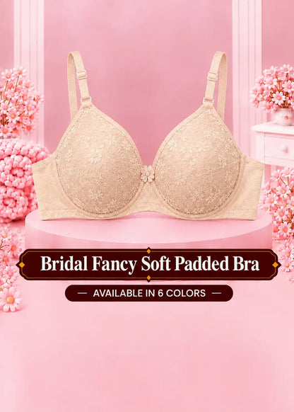 Bridal Fancy Soft Padded Bra