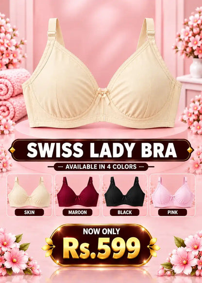 Swiss Lady Bra  Full Coverage Cotton Comfort