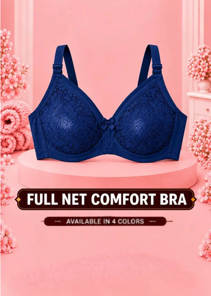 Full Net Comfort Bra Soft Support for Everyday Confidence