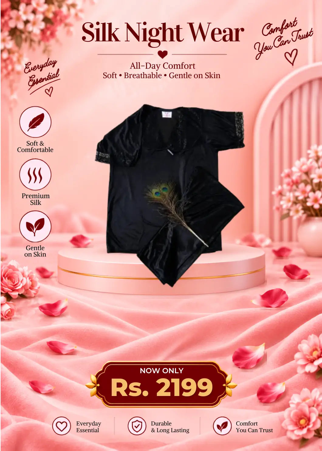 Silk Night Wear