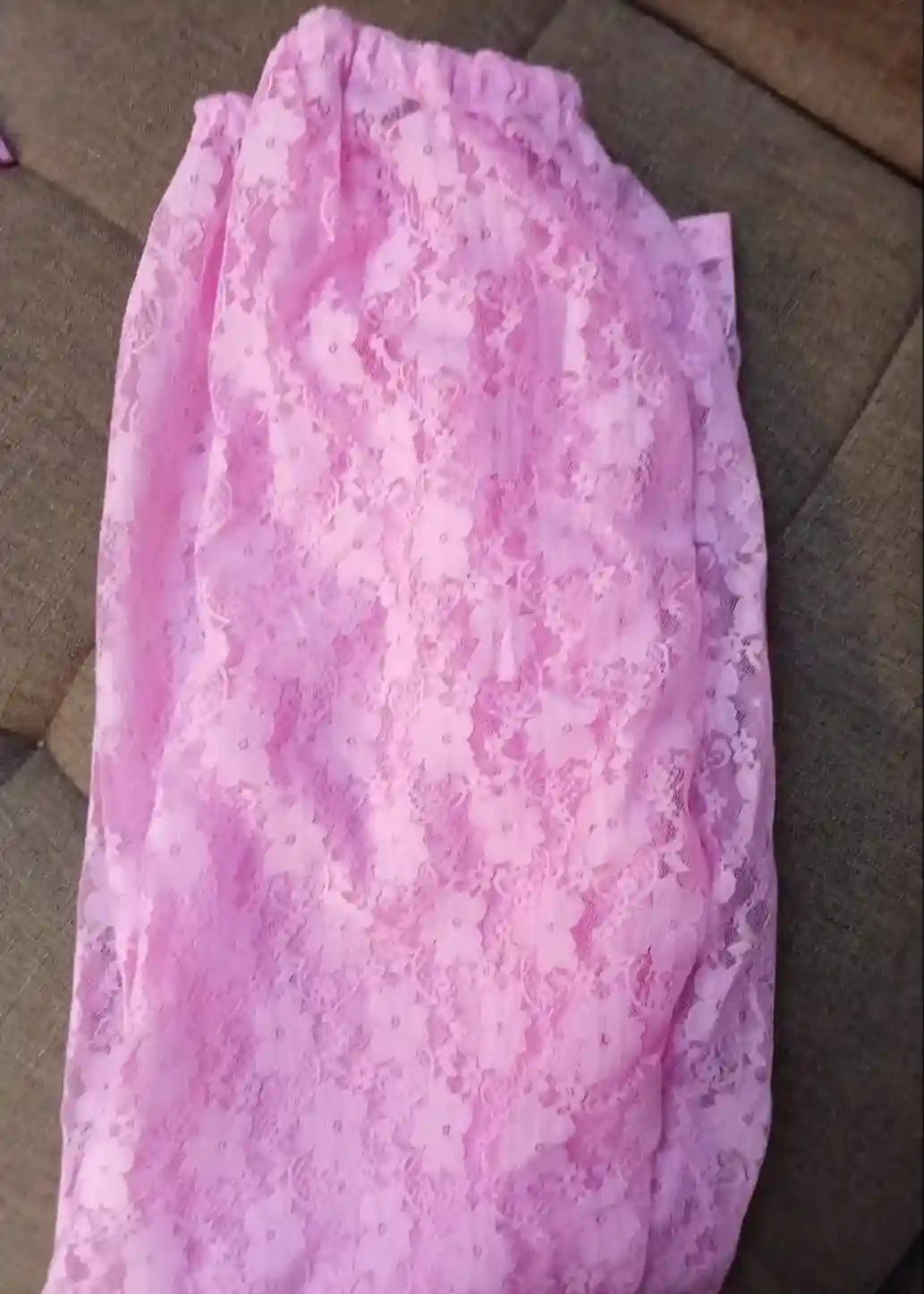 Pink Net Night Wear