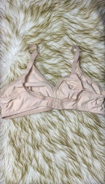 Half Net Comfort Bra Soft Support for Everyday Confidence