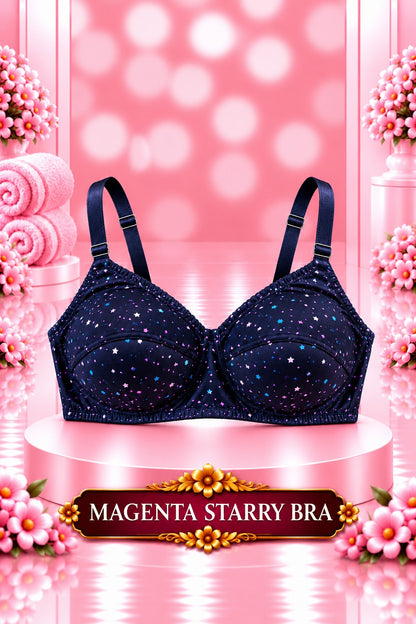 RoseNest Floral Print Hosiery Foam Bra for Women – Pack of 2