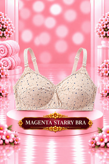 RoseNest Floral Print Hosiery Foam Bra for Women – Pack of 2