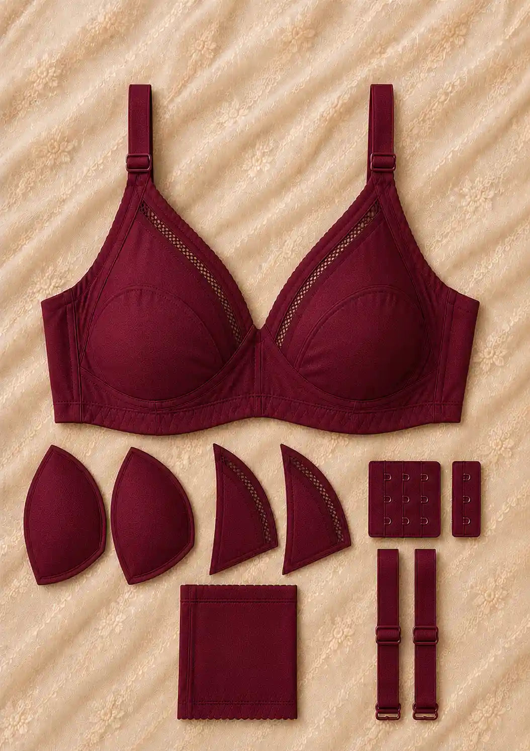 Summer Queen Soft Cotton Bra  Everyday Comfort with Elegant Style