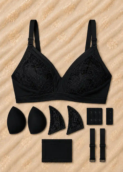 Half Net Comfort Bra Soft Support for Everyday Confidence