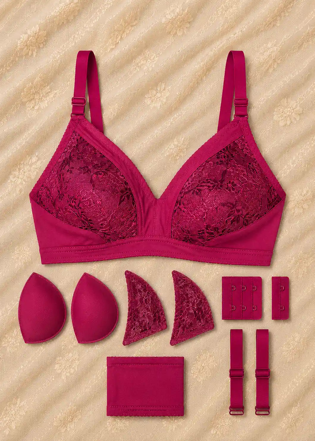 Half Net Comfort Bra Soft Support for Everyday Confidence
