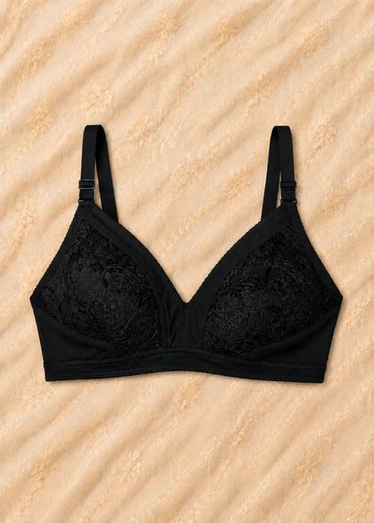 Half Net Comfort Bra Soft Support for Everyday Confidence