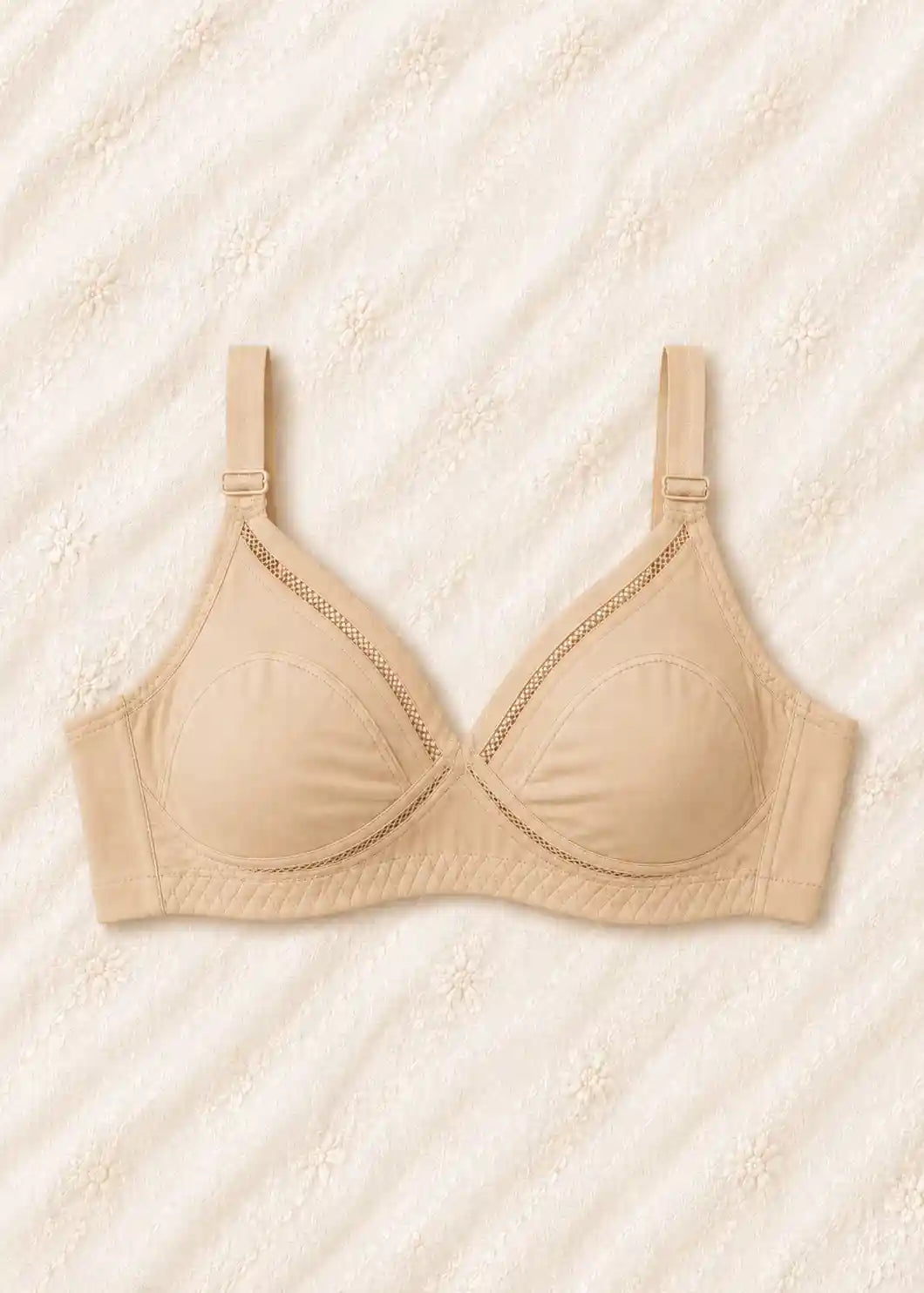 Summer Queen Soft Cotton Bra  Everyday Comfort with Elegant Style