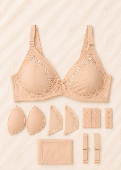 China Embroidered Full Coverage Comfort Bra for Women