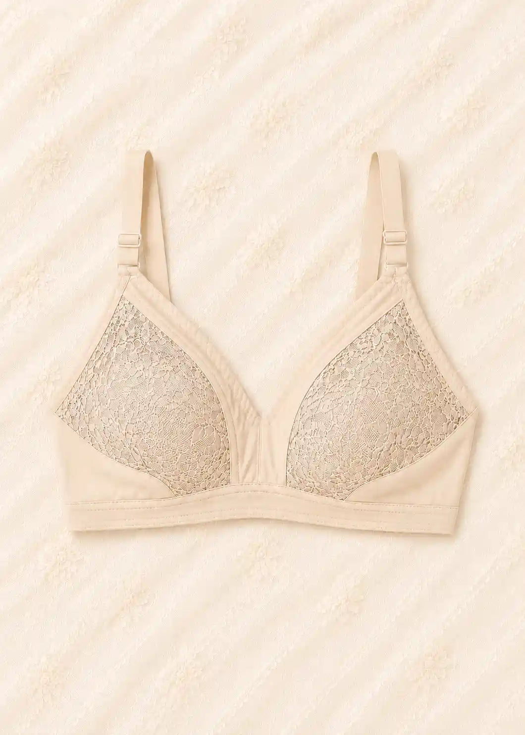 Half Net Comfort Bra Soft Support for Everyday Confidence