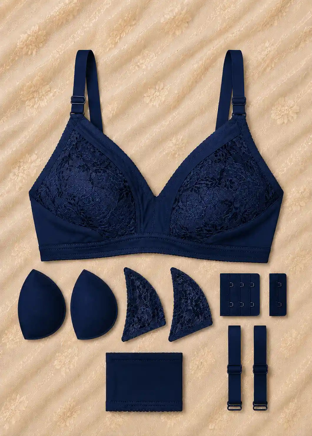 Half Net Comfort Bra Soft Support for Everyday Confidence